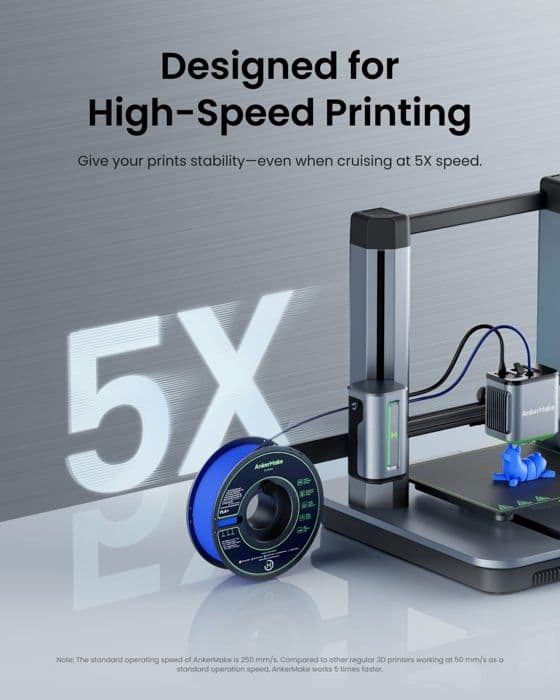 AnkerMake Filament PLA+ 2 kg — Grå (V61101A1)