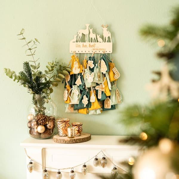 Adventskalender Pappersdrakar - 400-075-004
