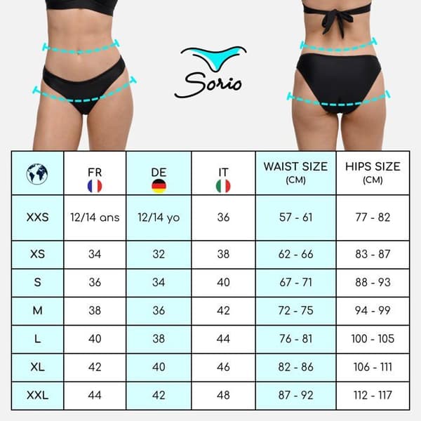 Menstruationsbikini | Kvinna & Tonåring | Medium Flöde | Eva