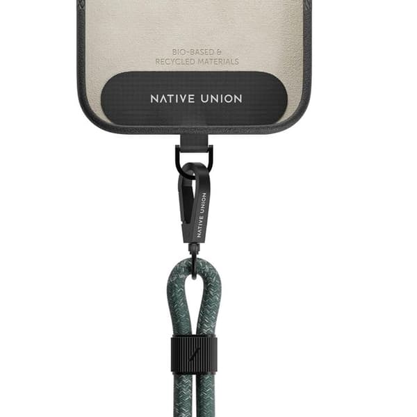 Universell handledsrem för telefonfodral i polyester Native Union grön
