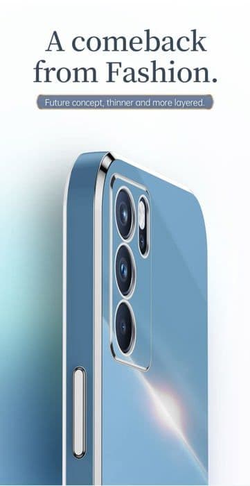 Telefonfodral - Weiou telefonbumper - ZBDD - OPPO Reno6 5GWhite