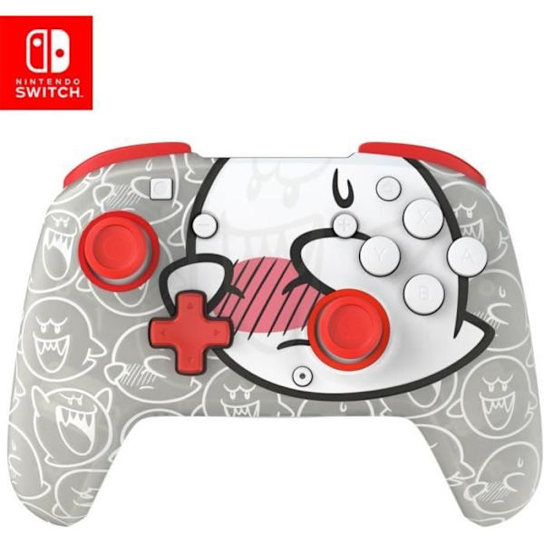 Manette utan tråd för Nintendo Switch™ - PDP - Rematch™ Glow Boo-Hoo | CDON