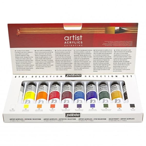Artist extrafin akrylfärg - Selection case