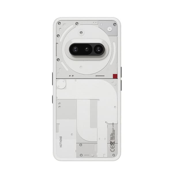 Smartphone - INGENTING - Telefon (3a) - 5G - 8Go RAM - 128Go Internminne - Vit