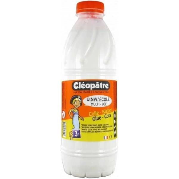 1 liters flaska vitt vinyllim