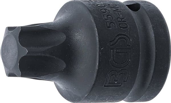 Kraftbits - BGS - 5590 - 20 mm (3/4") - T-profil (Torx) - Krom-molybdenstål