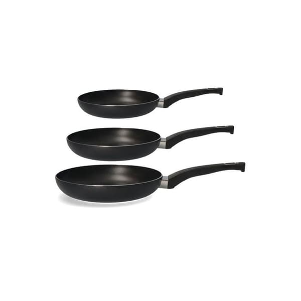 Set med 3 Non-stick stekpannor ''basic Line'' Edm