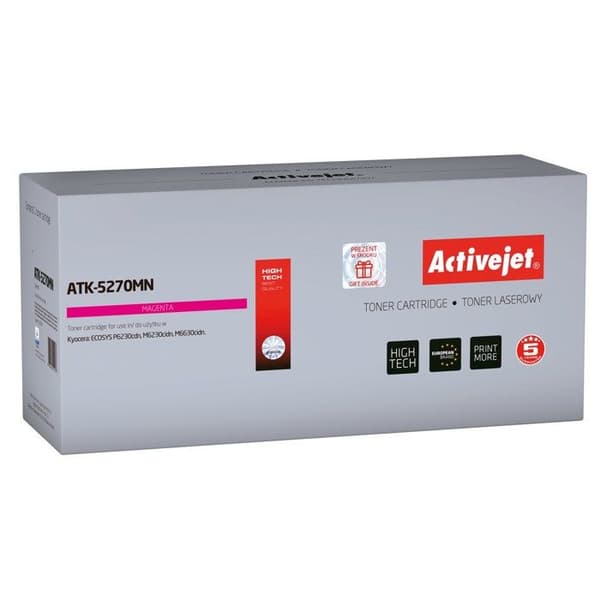 Toner Activejet för Kyocera TK-5270M ny ATK-5270MN