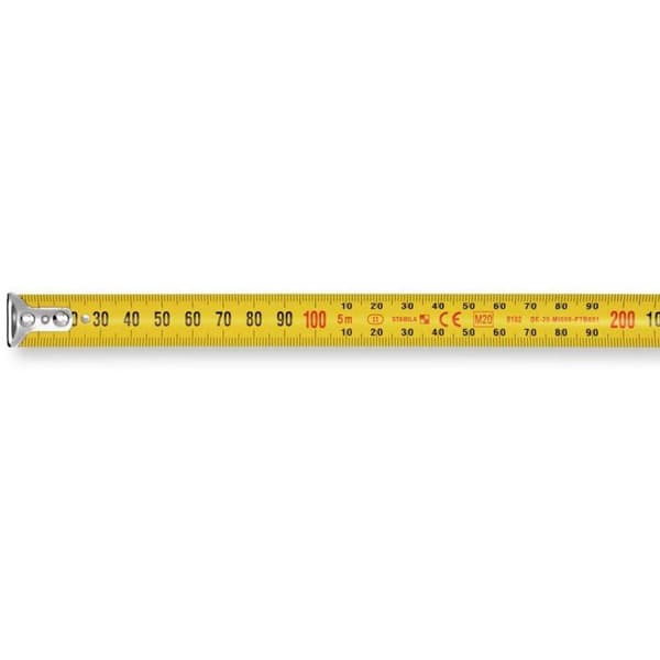 Måttband Stabila BM 100 (mm) 19566 5 m ABS