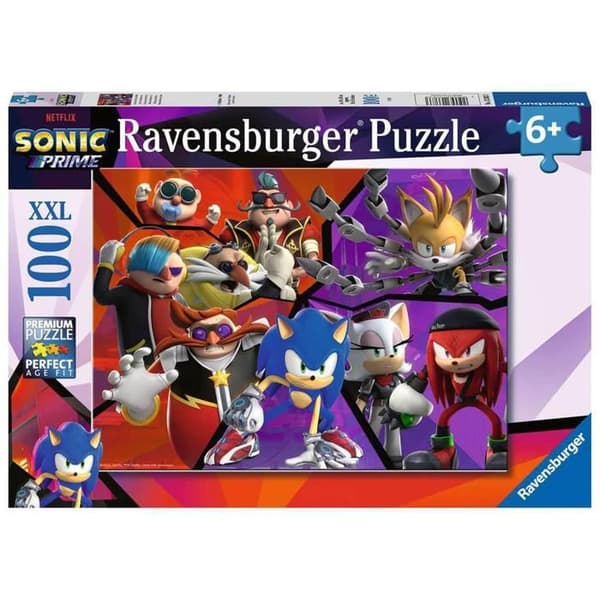 Ravensburger Sonic Prime 100 bitar XXL pussel