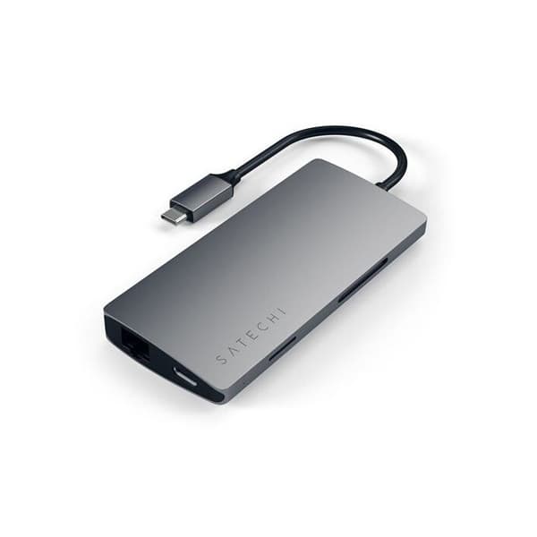 Satechi USB Hub 8 IN 1 USB-C HUB SIDERAL GRÅ