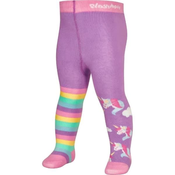 Förpackning med 2 flickstrumpbyxor Playshoes Unicorn