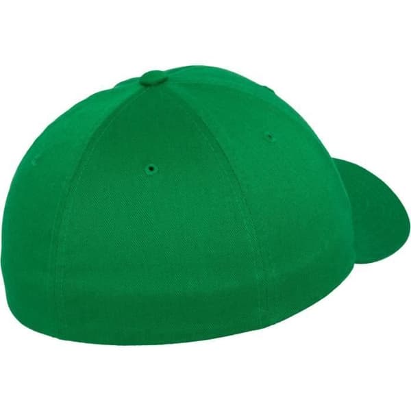 Stretchable keps - Flexfit - WOOLY COMBED - Celtic grön - För män - Höst/Vinter