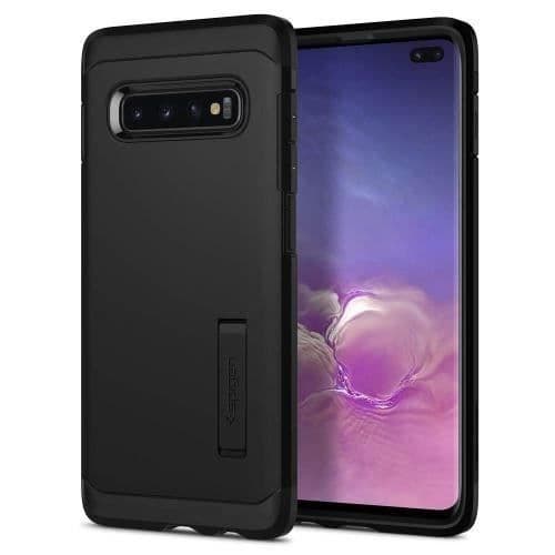 Fodral - Spigen - Tuff rustning - Förstärkt skydd - Anti-Shock - Samsung Galaxy S10 Plus