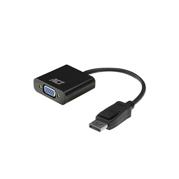 ACT DisplayPort till VGA-adapter - 0,15 m