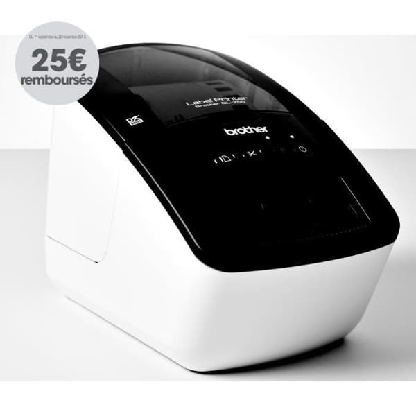 Etikettprinter - BROTHER - QL-700 - Etikettmaskin - Termopapper - USB