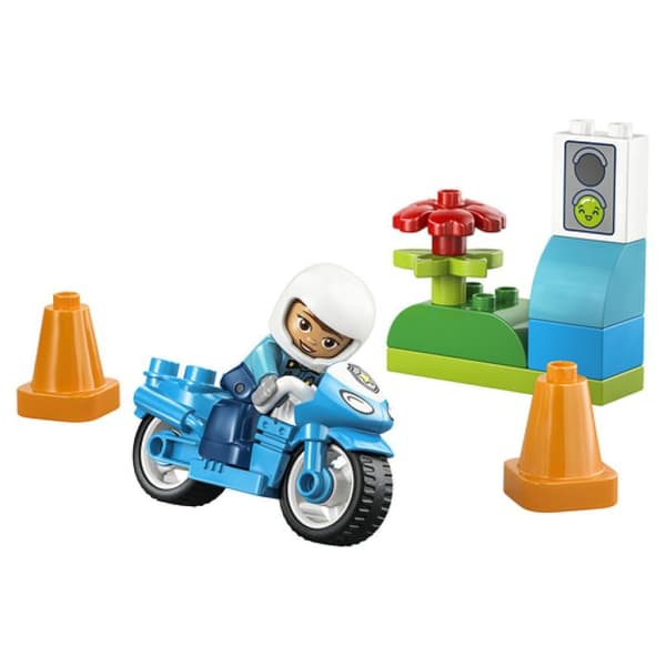 10471 Den blåa polismotorn ® DUPLO® Min stad