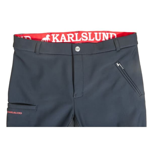 Karlslund Jökull full grip ridbyxor dam - blå