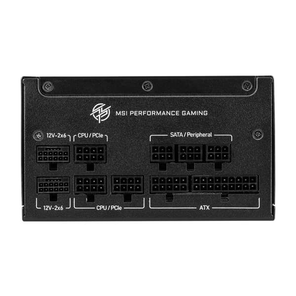 Strömförsörjning - MSI - MPG A1000GS - 1000W - 80PLUS Gold - 100% modulär