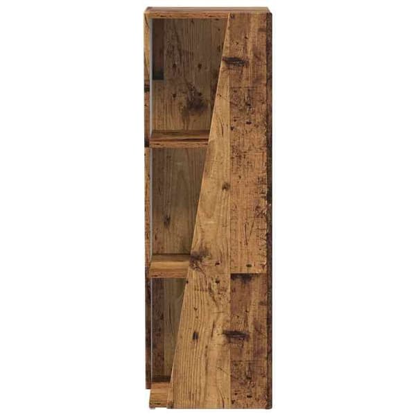 vidaXL Sidohylla Antik trä 33 x 32 x 100,5 cm 892425