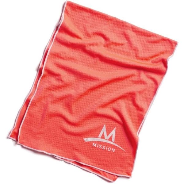 Servett - MISSION - Techknit Enduracool Spacedye - Korall - TU - Kylande UPF50