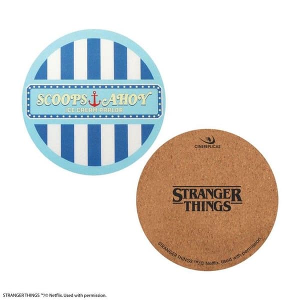 Cinereplicas - Stranger Things - Paket med 4 underlägg Stranger Things