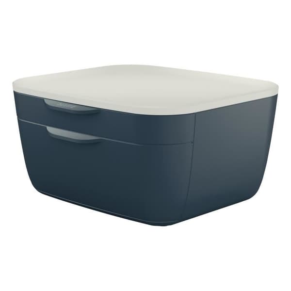 Arkivblock - Leitz - Mysigt - 2 lådor - Matt grå - Minimalistisk design
