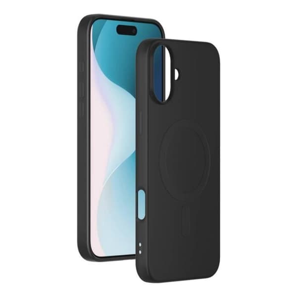 Skyddshölje - BIGBEN - iPhone 16 Plus - Flexibelt - Stötsäkert - Svart