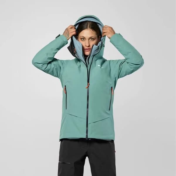 Salewa Ortles GTX 3L Epe dam vandringsjacka med huva - willow