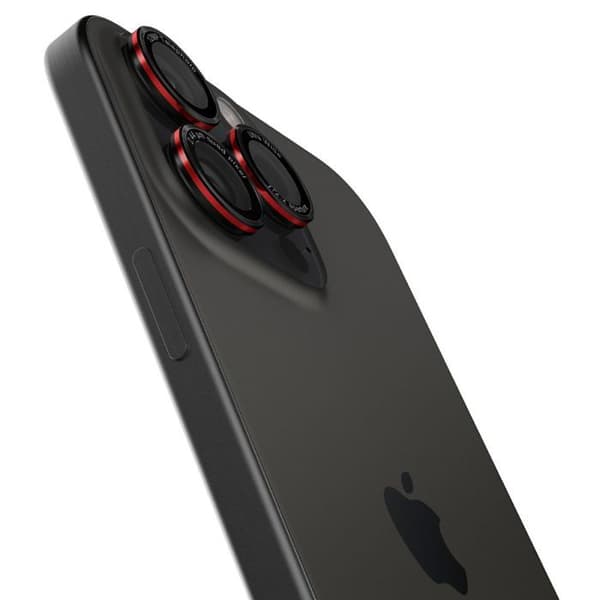 Coque - SPIGEN - Glas.tR Optik EZ Fit Pro - Svart - Optimal skydd - Elegant design
