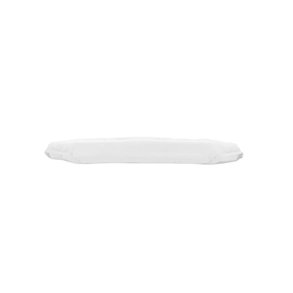 Galette 4 klaffar 36 x 36 x 3,5 cm essentiell vanlig polyester Vit