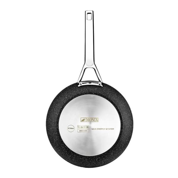 Stekpanna Monix M741224 Ø 24 cm Quantanium Black