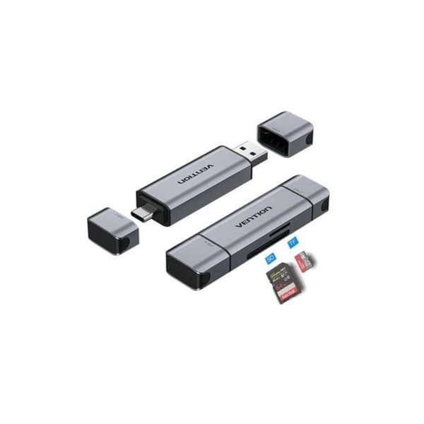 2-i-1 USB-A+C 3.0 KORTLÄSARE(ACCS
