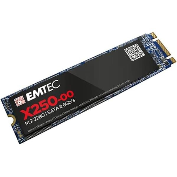 Intern SSD - EMTEC - X250 Power Plus - 2To - Ultrarapid - 3D NAND