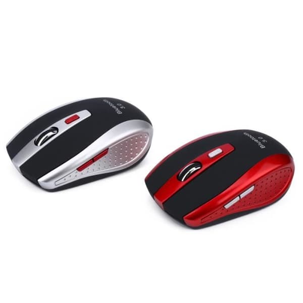 A902 Bluetooth Wireless Remote Working 10M Mus - Svart + Röd