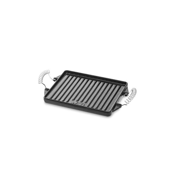 Emaljerad rektangulär platta i järn 27x21cm. Vaello