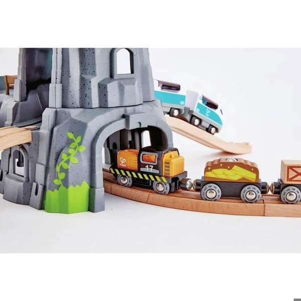 Bergtunnel - HAPE - E3739 - Blå - Trä - Från 3 år