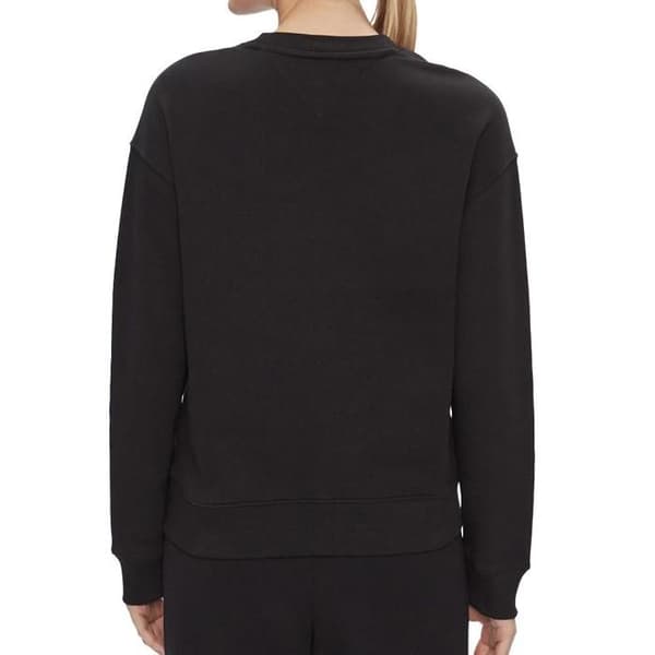 Sweat Noir Kvinna Tommy Hilfiger Badge Crew