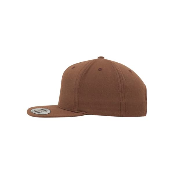 Snapback-keps - Flexfit - Klassisk - One size - Brun - Avslappnad