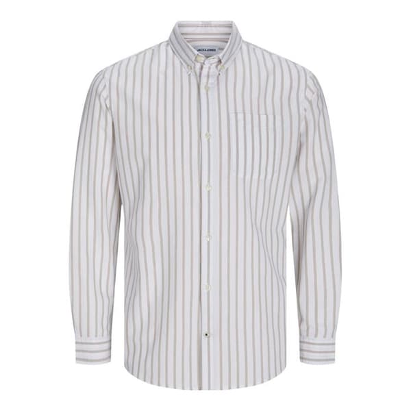 Jack & Jones Oxford PLS långärmad skjorta - crockery