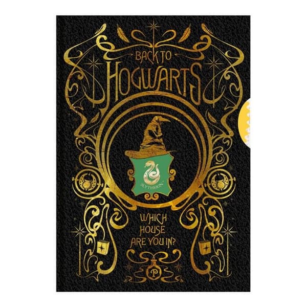 Carnet Harry Potter Roulette Hus Poudlard