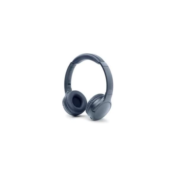 Bluetooth-hörlurar - MUSE - Modell Muse Blå - Inbyggd Mikrofon - 45h Batteritid - Handsfree
