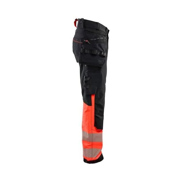 Blaklader 4D stretch arbetsbyxor med hög synlighet