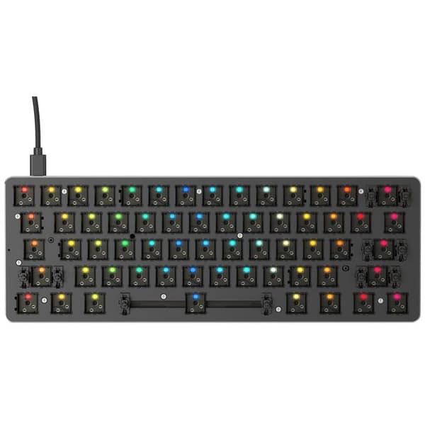 Spelklaviatur - GLORIOUS - GMMK Compact - Barebone - ANSI-L - Svart
