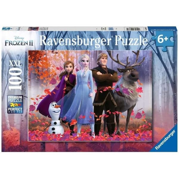 Frozen 2 Puzzle - Ravensburger - 100 XXL-bitar - Skogens magi