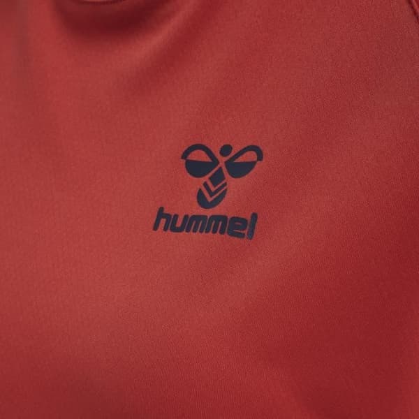 Hummel action S/S damtröja - orange - S