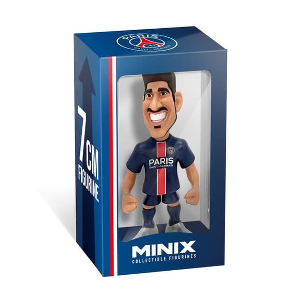 Minix - Fotbollsstjärnor Mini format - PSG - Asensio - Samlarfigur 7 cm