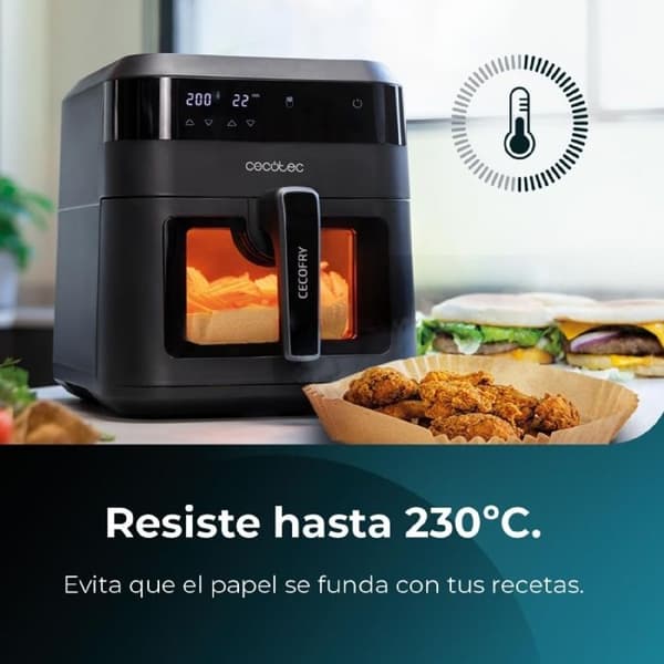 Cecotec Papper för Cecofry Fritöser - 03291 (150 Enheter)
