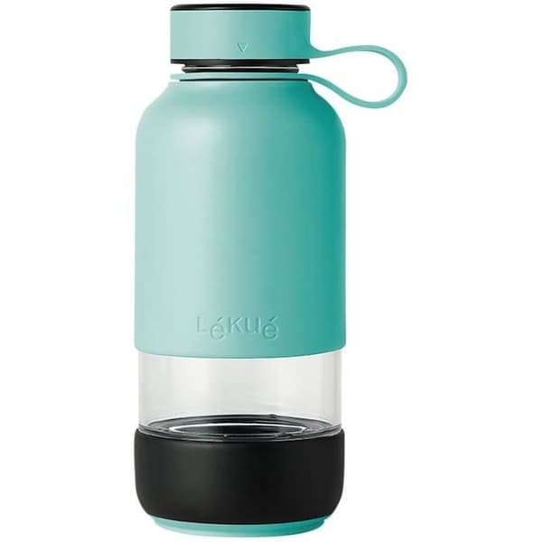 LEKUE Lunchbox to go - 600 ml - Turkosblå