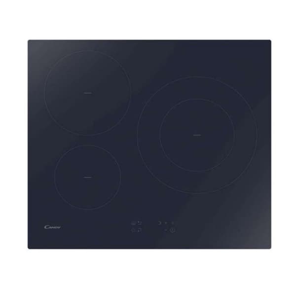 Candy Induktionsspis 60cm 3 kokplattor 7200w svart - CI633C/M1